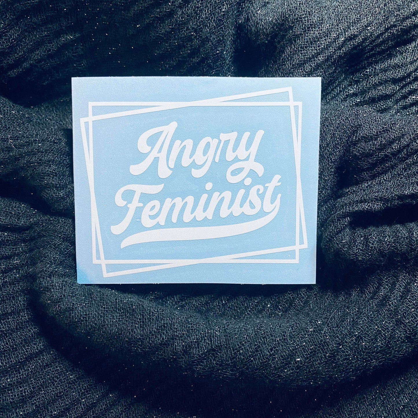 Angry Feminist Decal