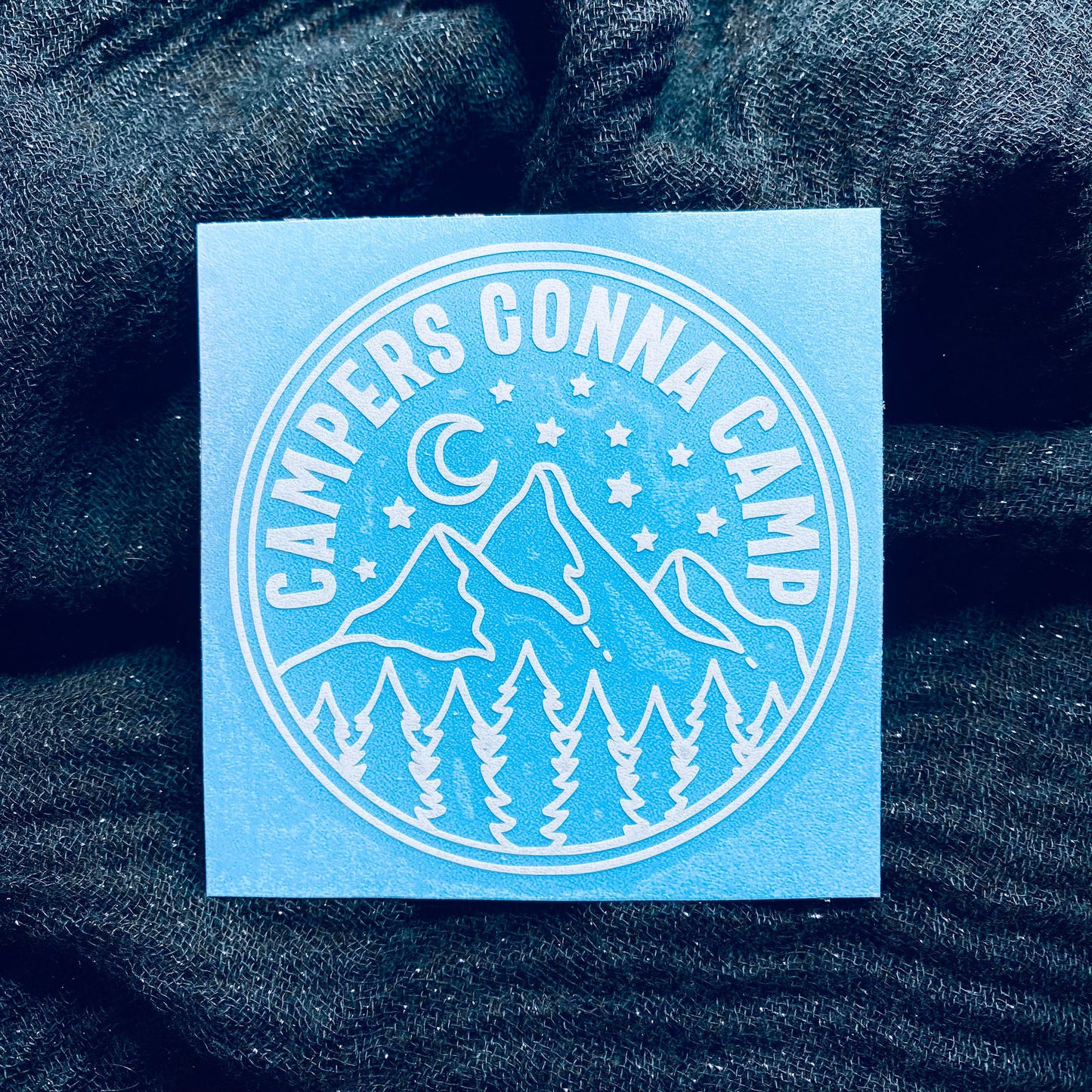Campers Camp Sticker