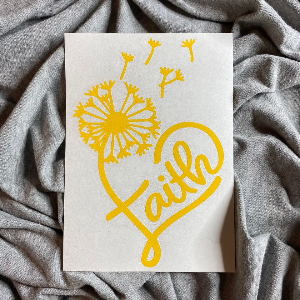 Dandy Faith Decal