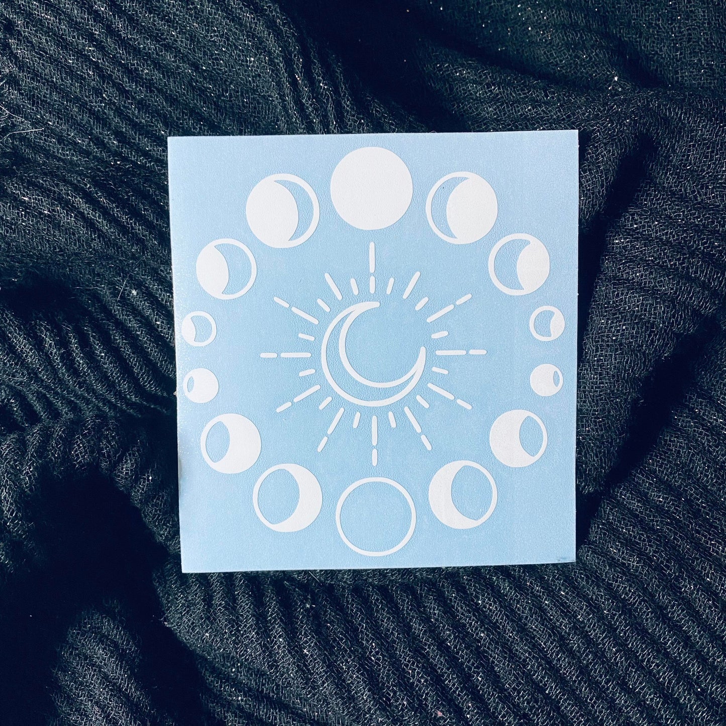 Full Moon Phase Decal