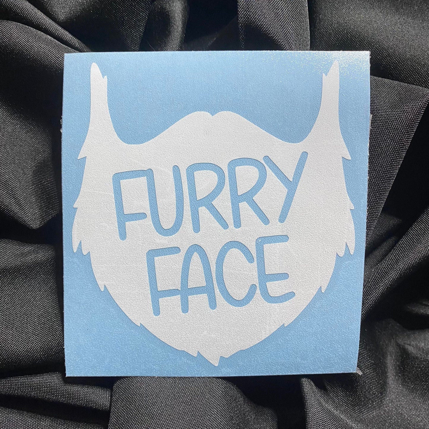 Furry Face Decal