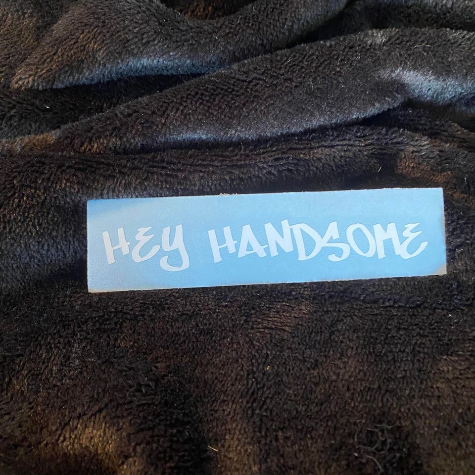 Hey Handsome Graffiti Decal