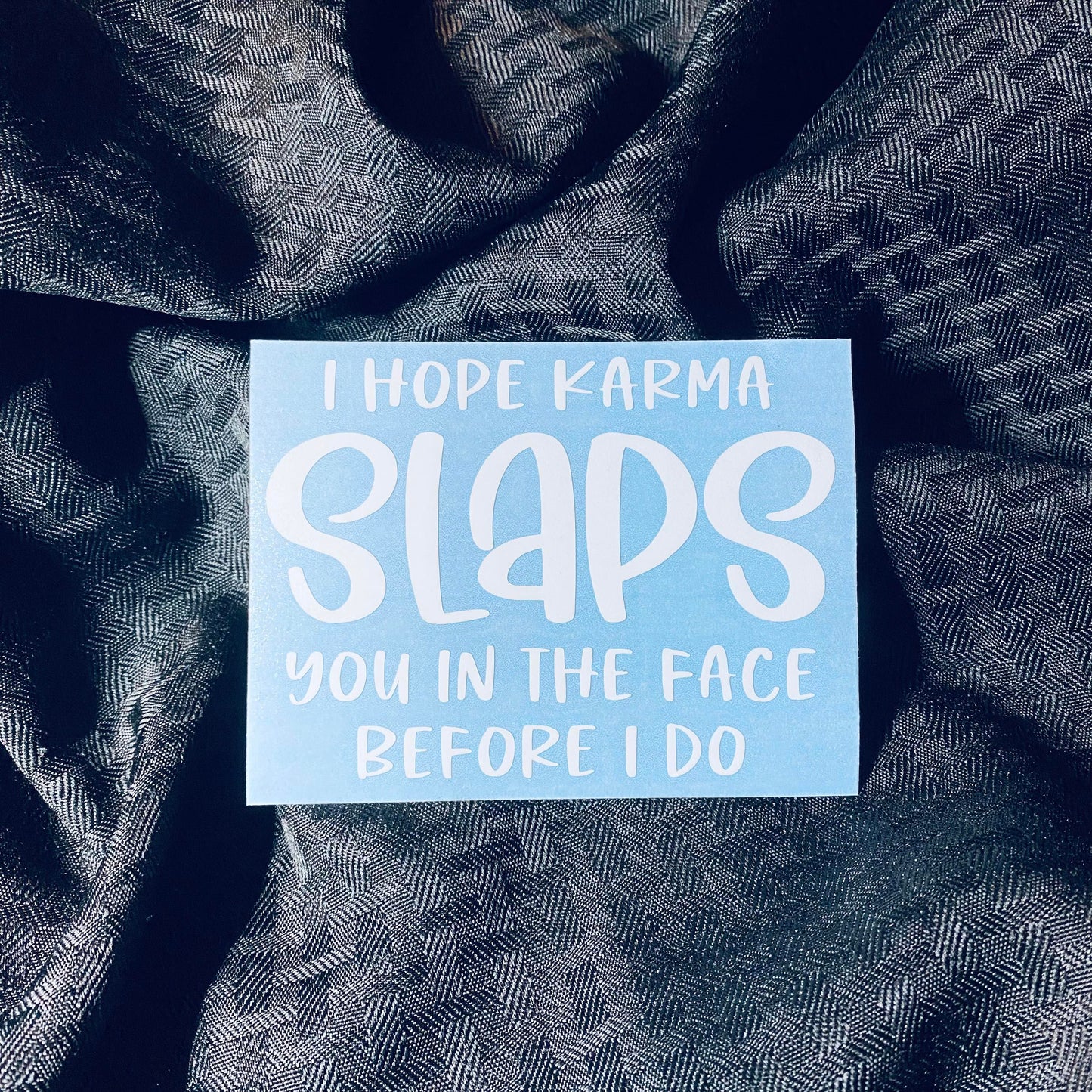 Karma Decal