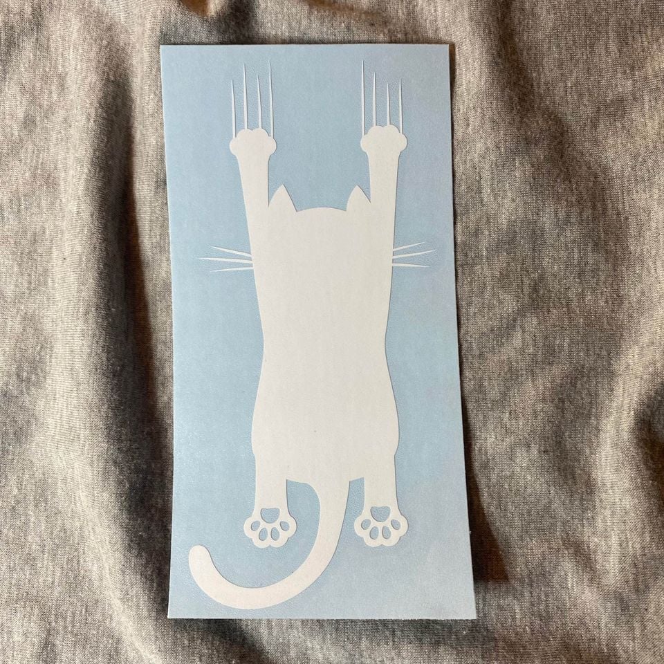 Kitty Cat Scratch Decal