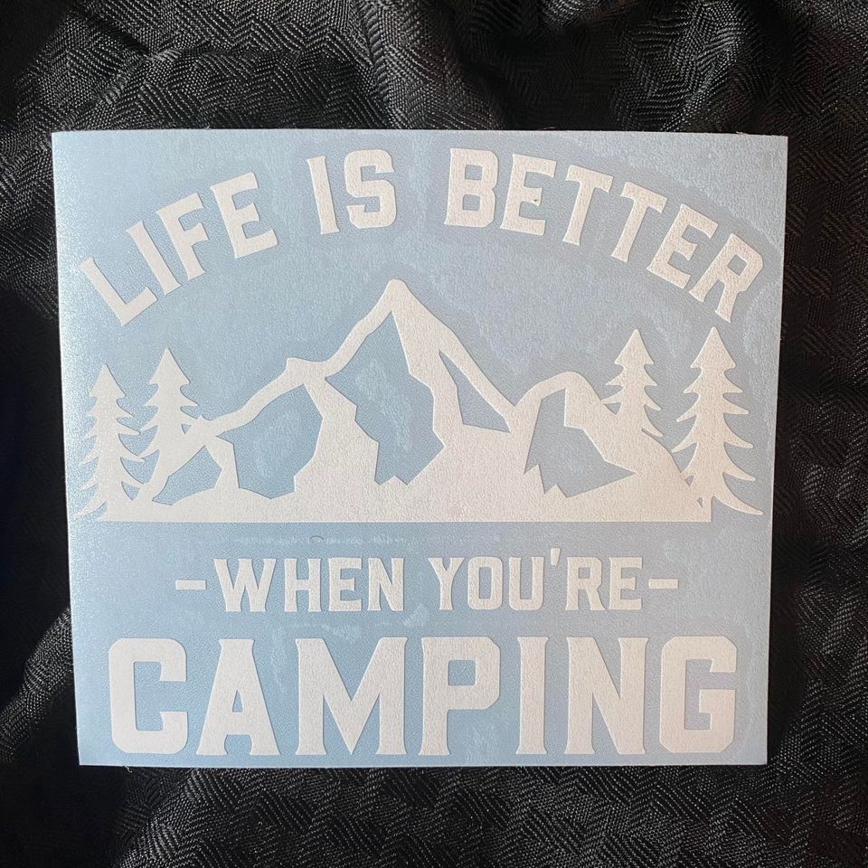 Life Is Better Decal