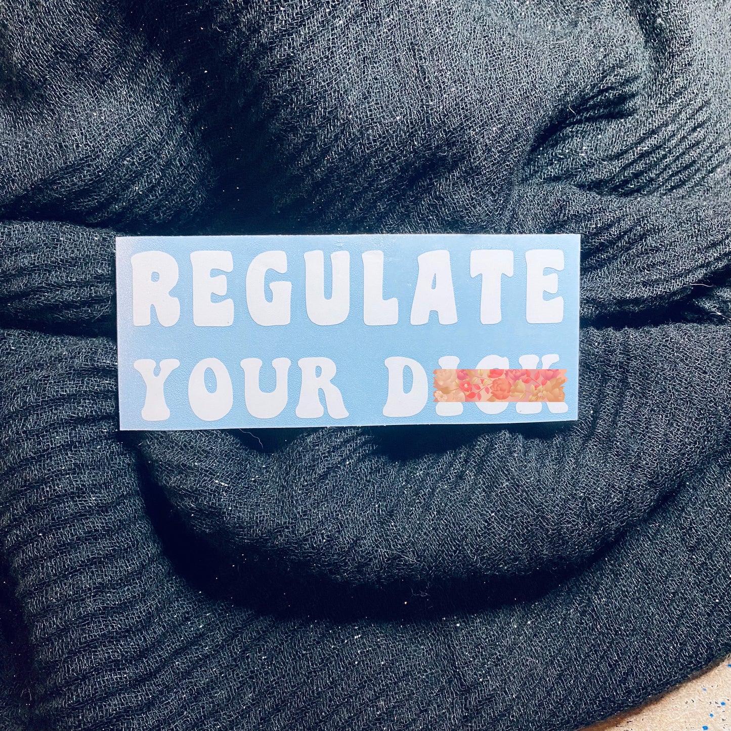 Regulate Your D Decal