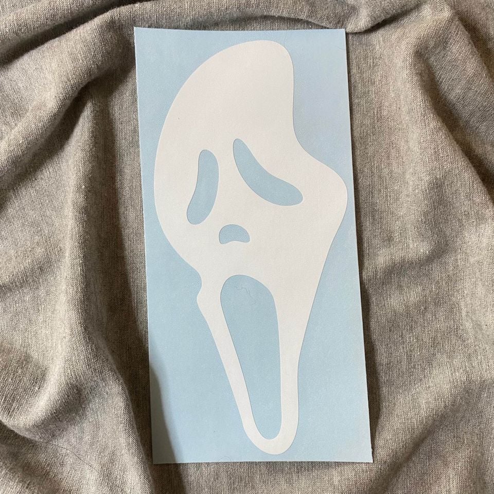 Scream Mask Decal