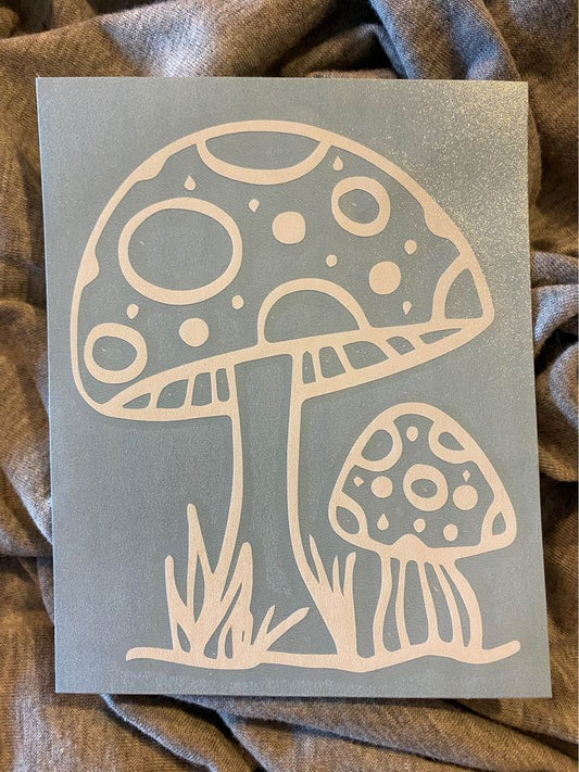 Baby Mushroom Decal