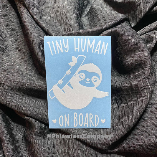 Baby Sloth Simple Decal