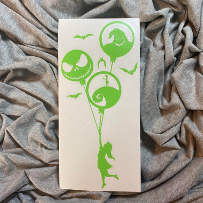 Nightmare Balloons Decal