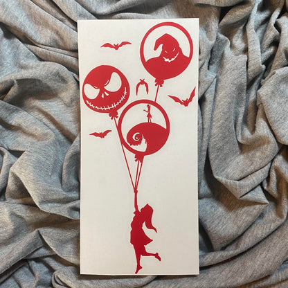 Nightmare Balloons Decal