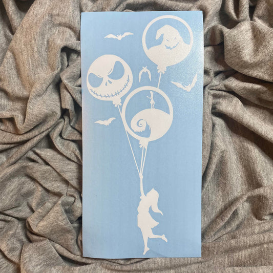 Nightmare Balloons Decal