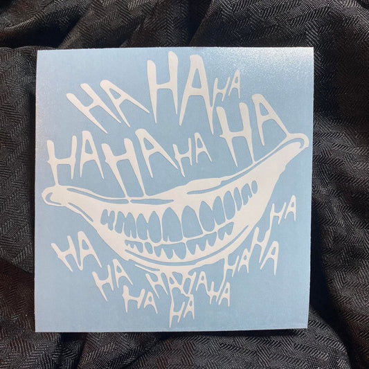 Batman Joker Laugh Decal