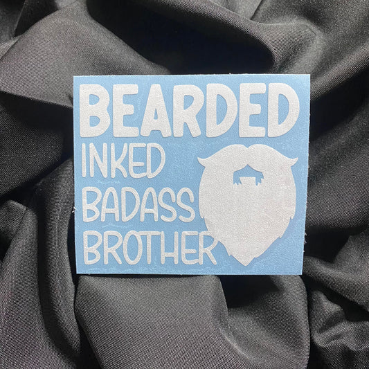 Bearded Badass Decal