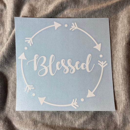 Blessed Decal