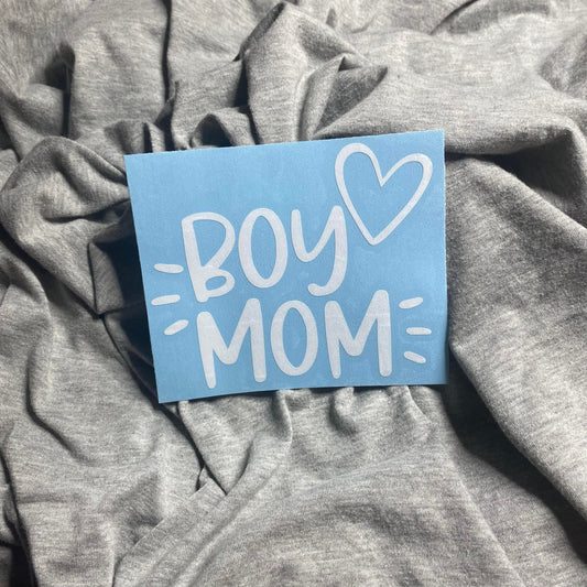 Boy Mom Decal