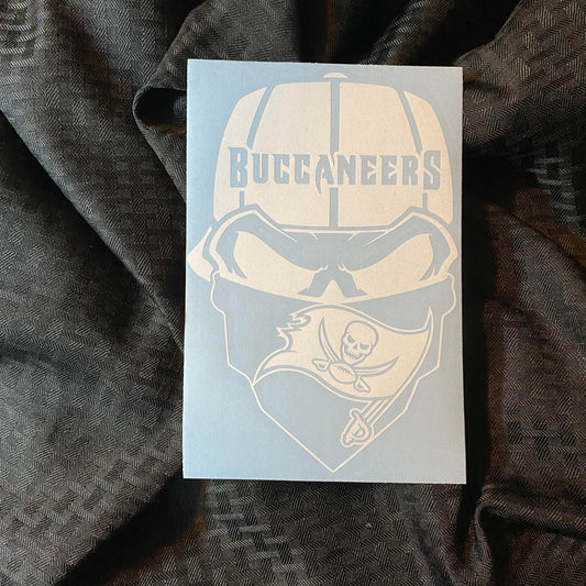 Buccaneers Skull Decal