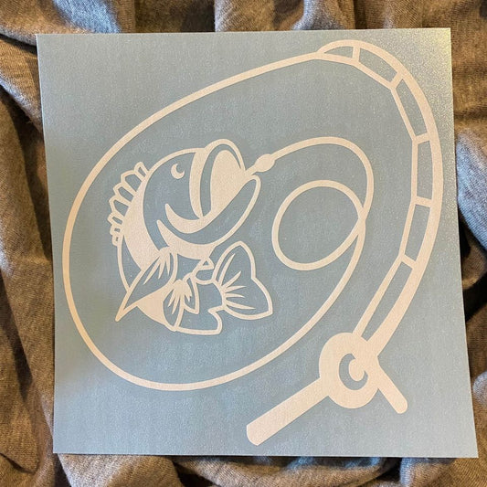 Caught One Decal