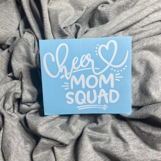 Cheer Mom Squad Decal