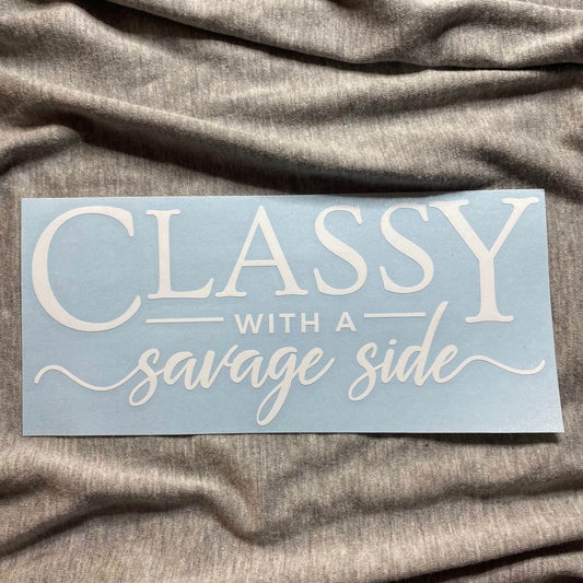 Classy Savage Decal