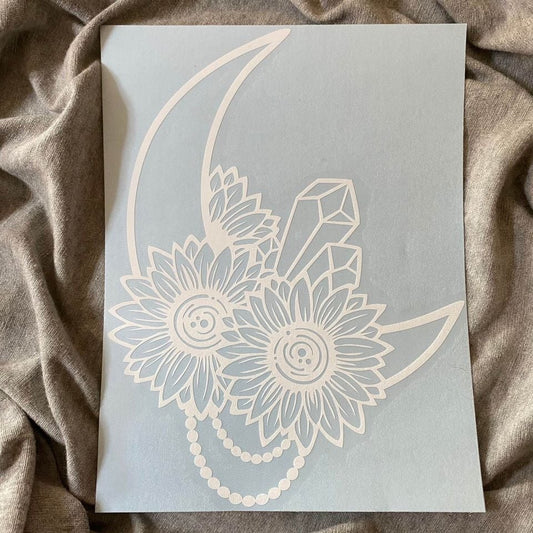 Crystal Moon Decal