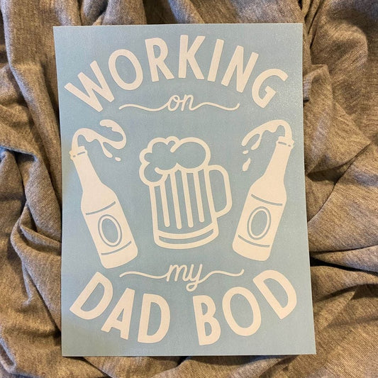 Dad Bod Sticker