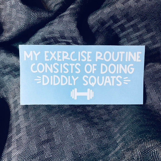 Diddly Squats Decal