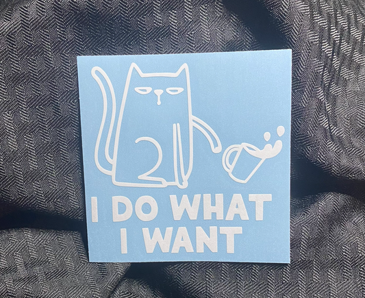 Do What I Want Decal