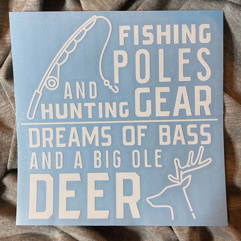 Dreams of Bass Decal