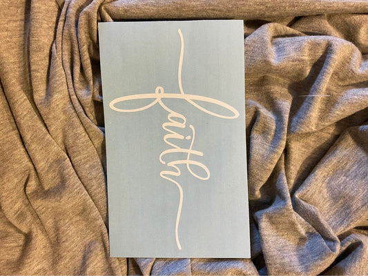 Faith Cross Decal