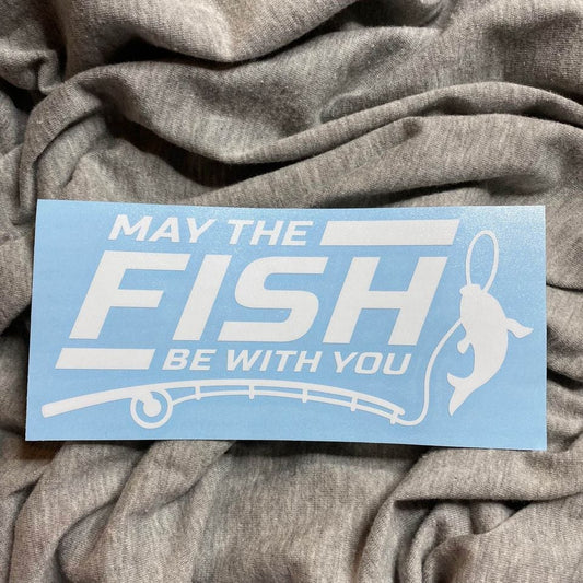Fish Be With You Decal