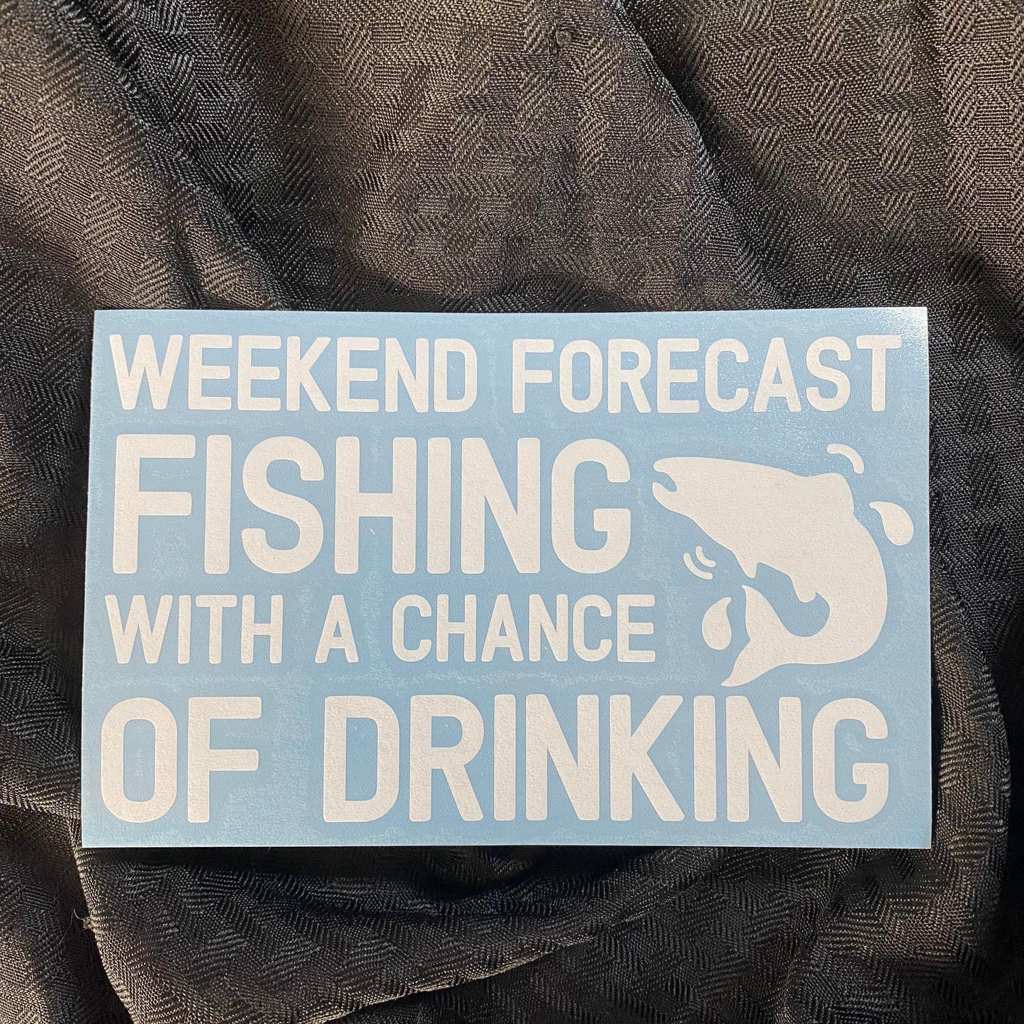 Fishing Forecast Decal