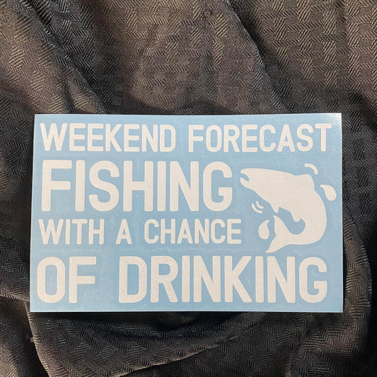Fishing Forecast Decal