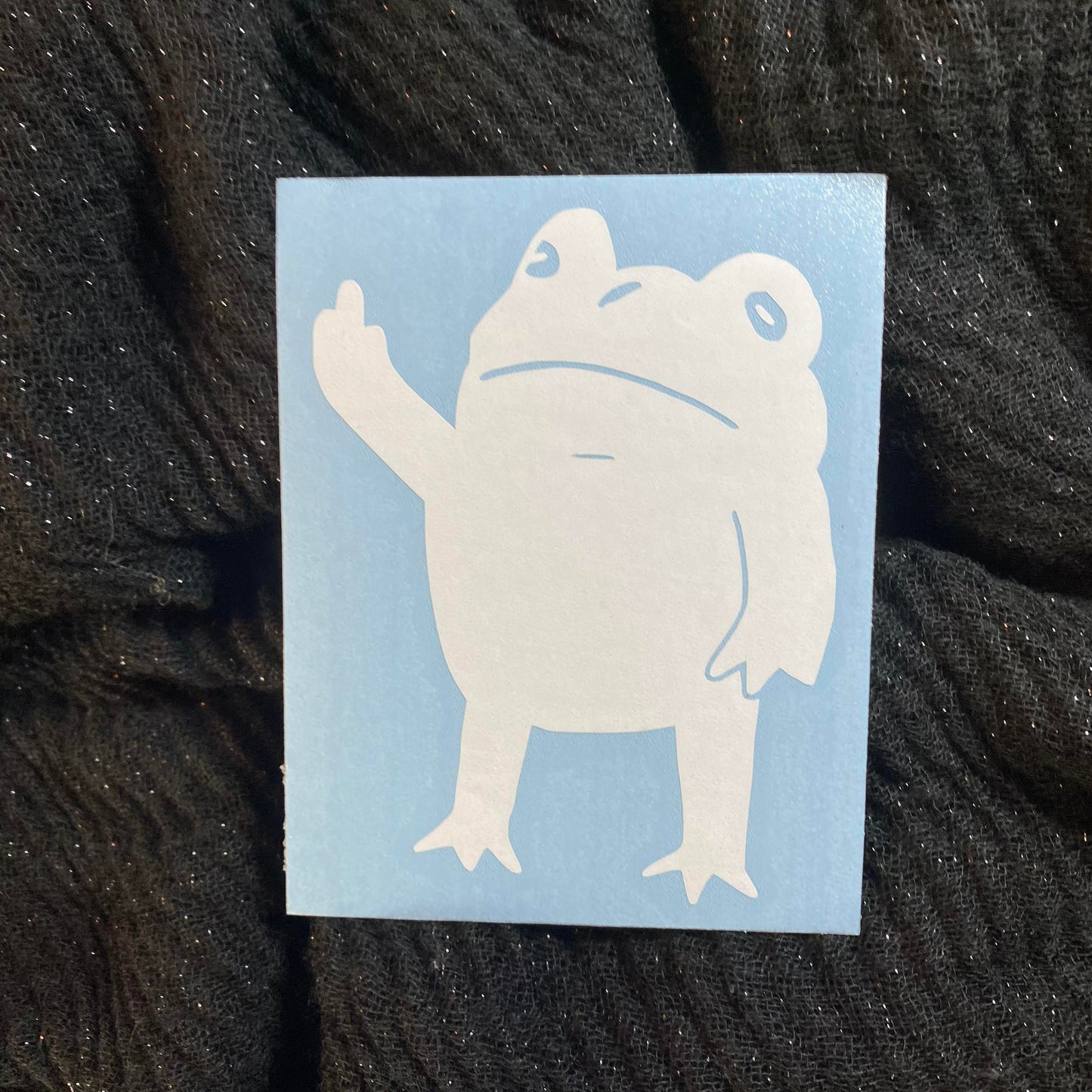 Flipping Frog Decal