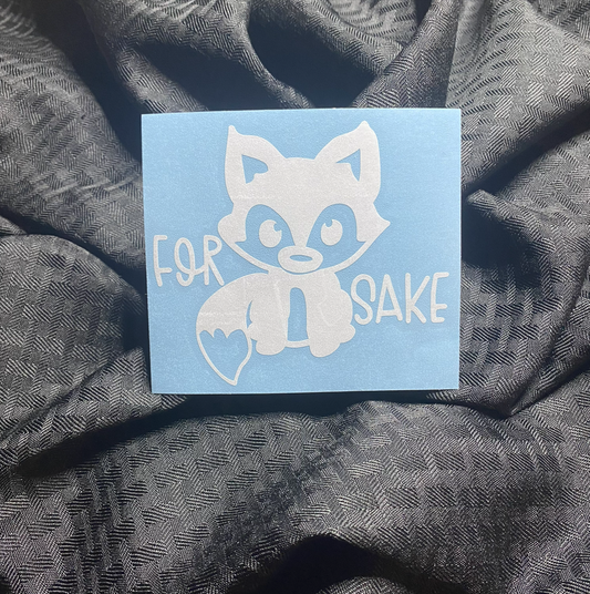 For Fox Sake Decal