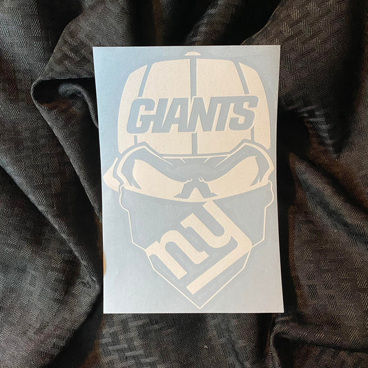 New York Giants Decal