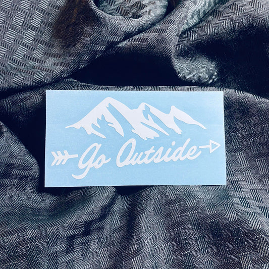 Go Outside Decal