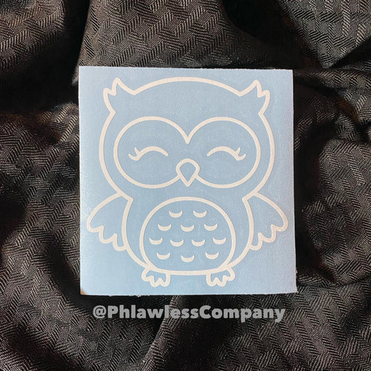 Happy Little Owl Decal