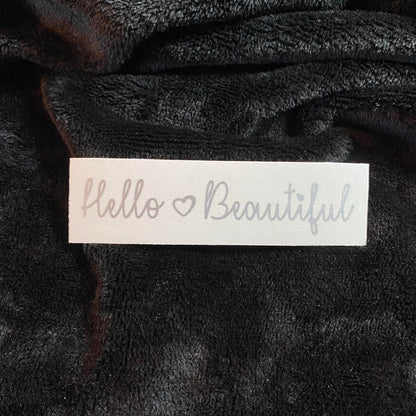 Hello Beautiful Heart Decal