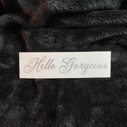 Hello Gorgeous Script Decal