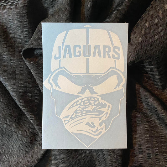 Jacksonville Jaguars Skull Decal