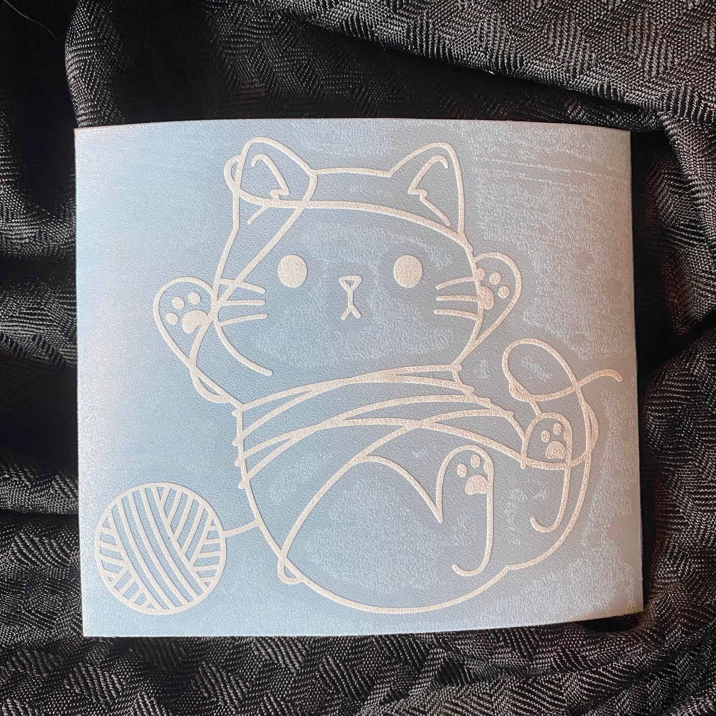 Kitty Cat Yarn Decal