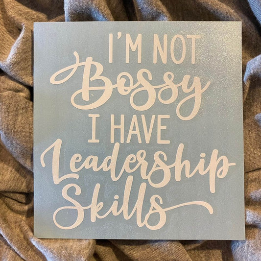 Leadership Skills Decal