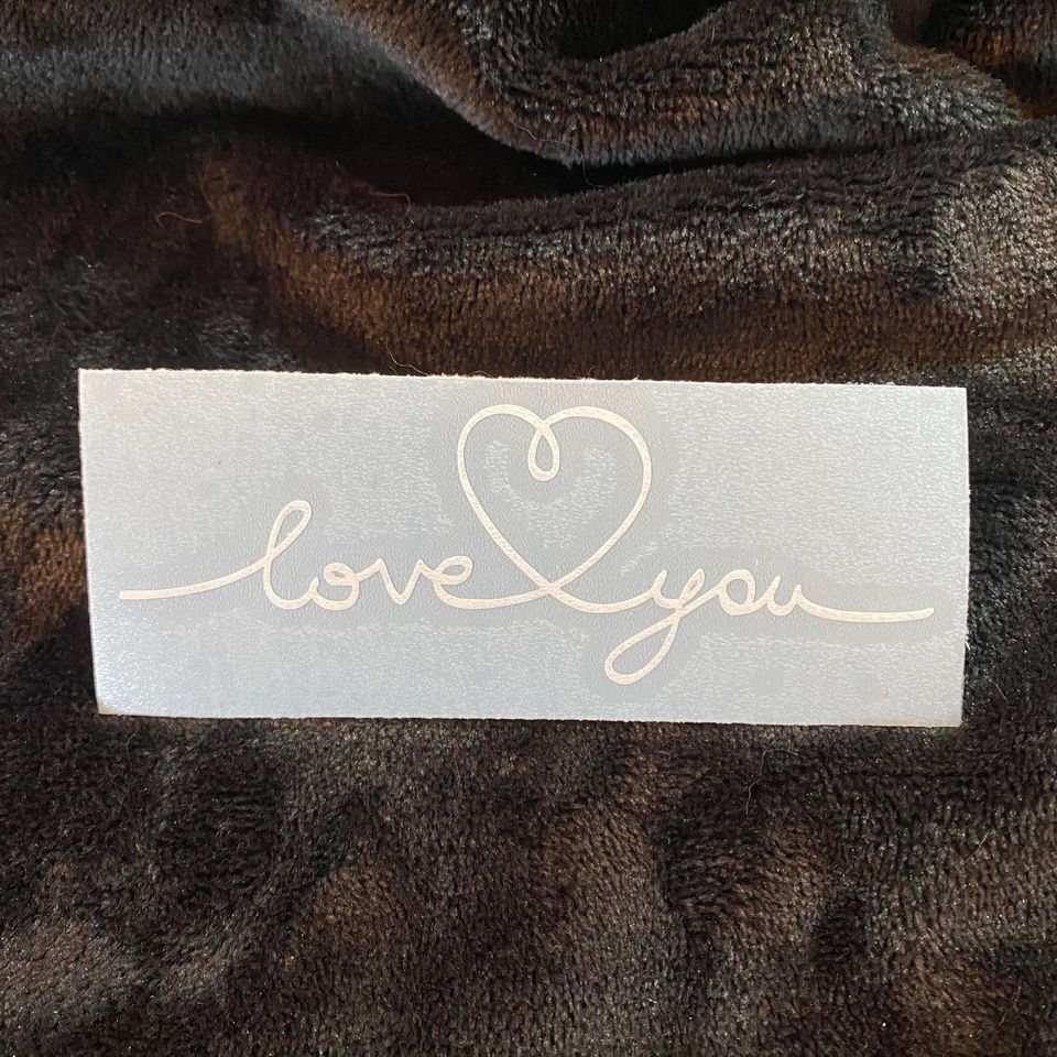 Love You Connected Decal