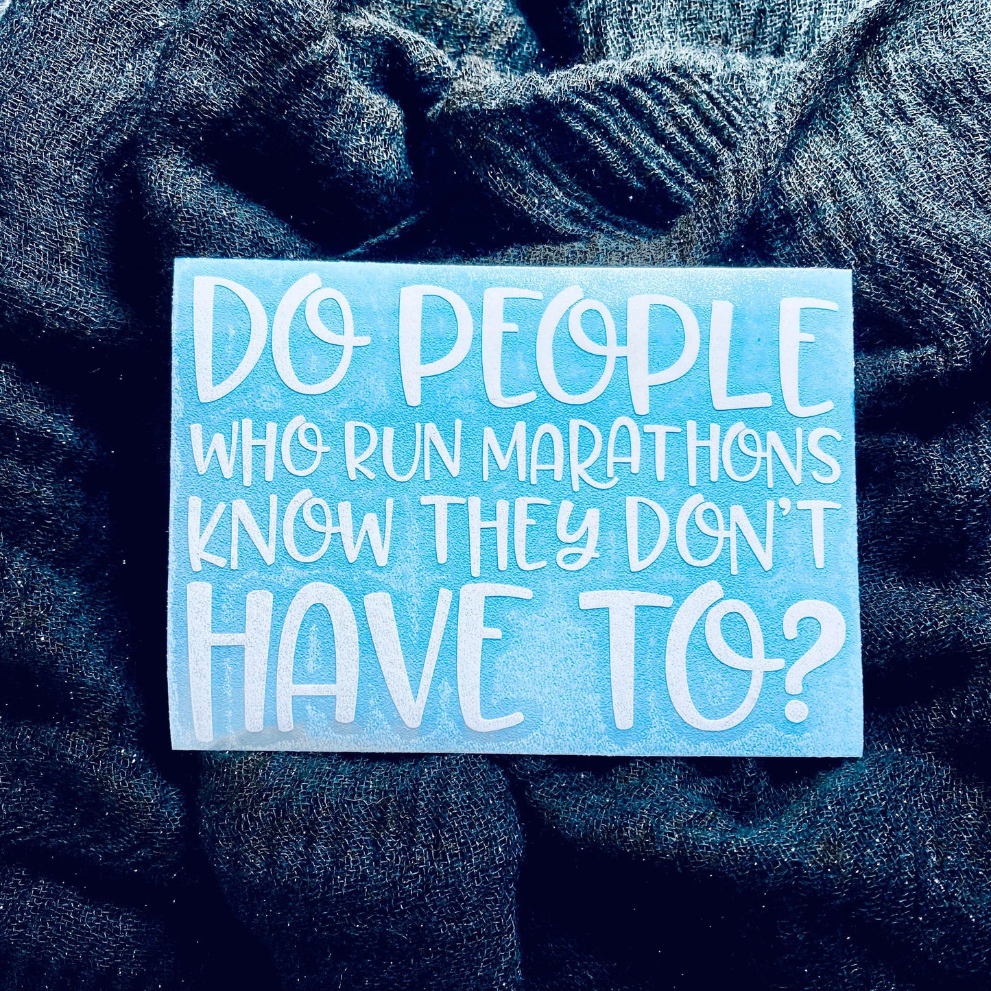 Marathons Decal