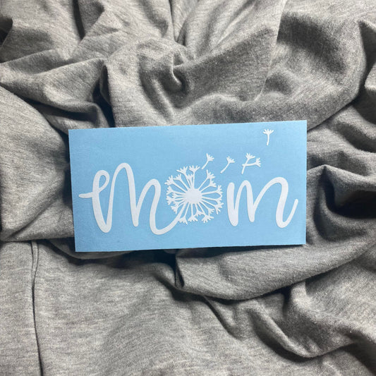 Mom's Dandelion Decal