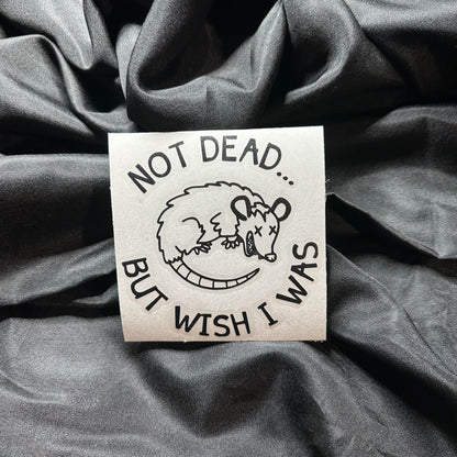 Not Dead Decal