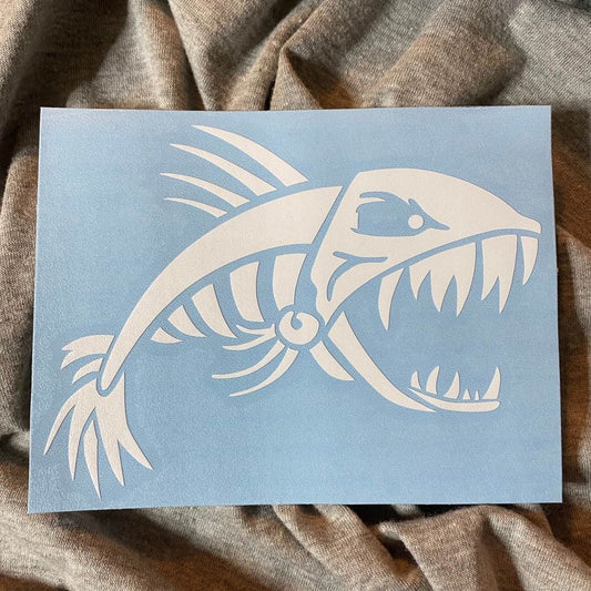 Piranha Decal