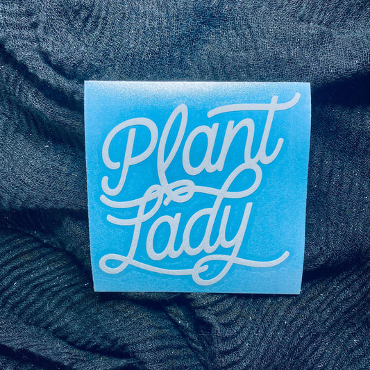 Plant Lady Decal