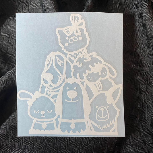 Puppy Party Decal